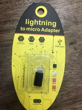 Adaptador iPhone