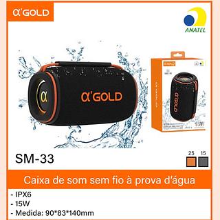 Caixa de som para água bluetooth 15W