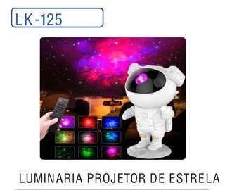 Luminária projeto de estrela