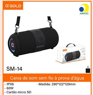 Caixa De som Bluetooth para água