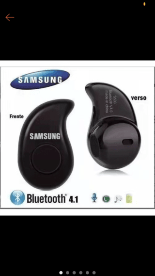 Fone bluetooth Samsung