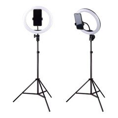 ring light tripé 12 polegados