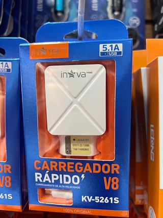 Carregador 5.1A inova par casa