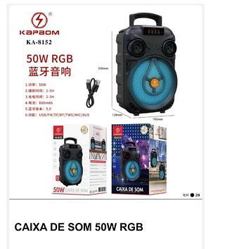 Caixa de som 50w