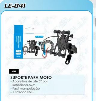 suporte pra moto com carregador