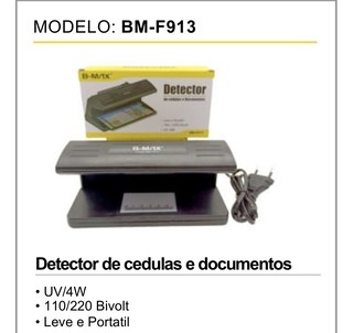 Detector de dinheiro