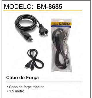 Cabo para tv or fonte notebook