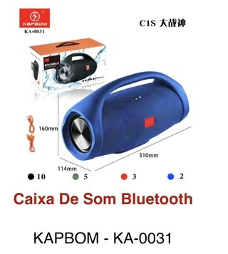 Caixa de som JBL bombom grande