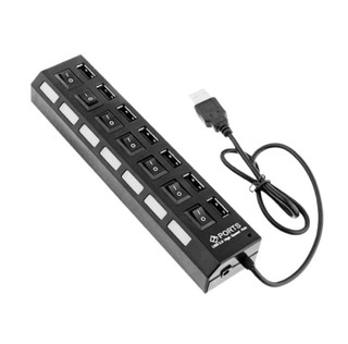 hub switch de rede 7 portas usb 2.0